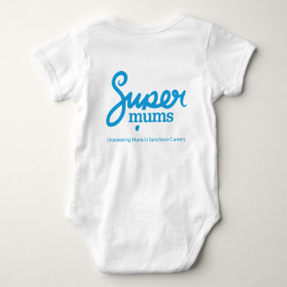 Supermums Babywachsen - weiß Baby Strampler