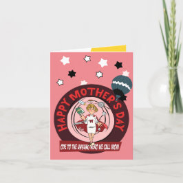 Supermutter Juggler: Alles Gute zum Muttertag! Dankeskarte