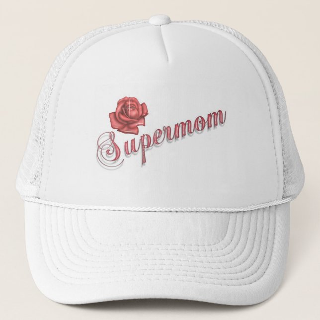 Supermutter Truckerkappe (Vorderseite)