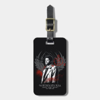 Supernatural Castiel Graffiti Graphic