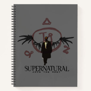 Supernatural Castiel Illustration Notizbuch
