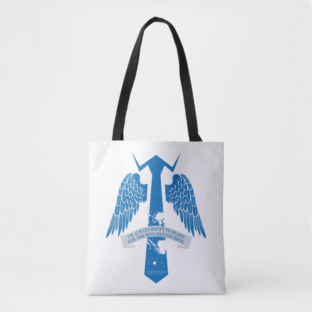 Supernatural Castiel Krawatte Zitat Grafisch (Vorderseite)