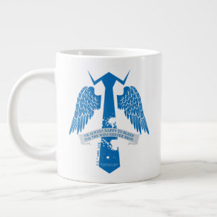 Supernatural Castiel Krawatte Zitat Grafisch Jumbo-Tasse