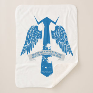 Supernatural Castiel Krawatte Zitat Grafisch Sherpadecke