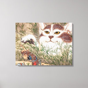 Supernatural Cat Leinwanddruck