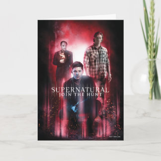 Supernatural Crowley, Dean und Sam Karte
