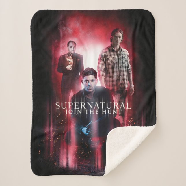 Supernatural Crowley, Dean und Sam Sherpadecke (Vorderseite)