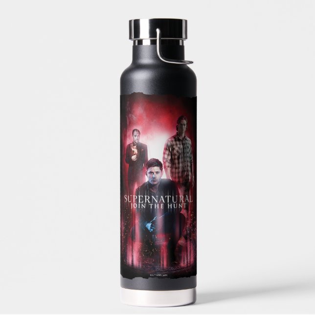 Supernatural Crowley, Dean und Sam Trinkflasche (Links)