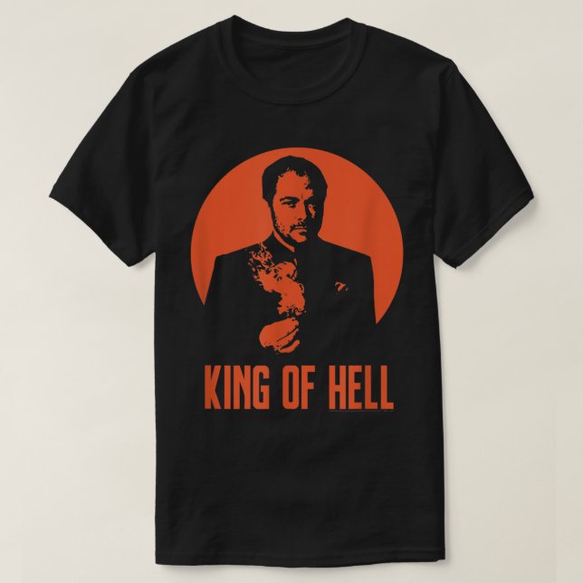 Supernatural Crowley King Of Hell  T-Shirt (Design vorne)