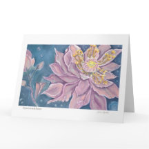 Supernatural Flower - Karte
