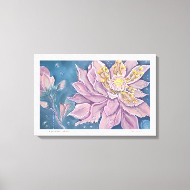 Supernatural Flower Leinwanddruck (Vorderseite)