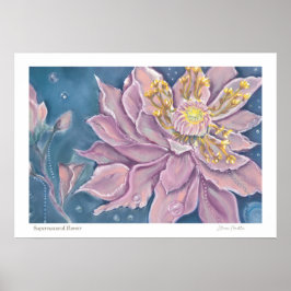 Supernatural Flower Poster