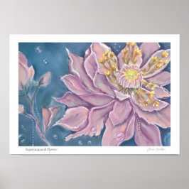 Supernatural Flower Poster