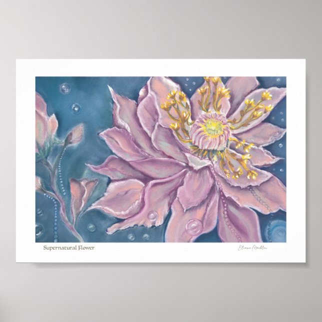 Supernatural Flower Poster (Vorne)