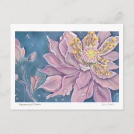 Supernatural Flower Postkarte