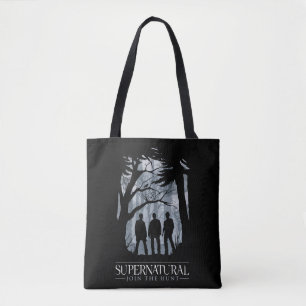 Supernatural Forest Silhouette Graphic