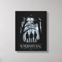 Supernatural Forest Silhouette Graphic