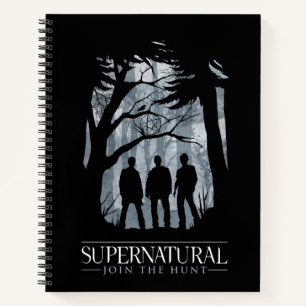 Supernatural Forest Silhouette Graphic Notizbuch