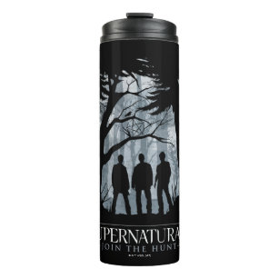 Supernatural Forest Silhouette Graphic Thermosbecher