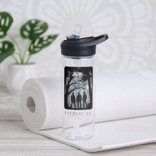 Supernatural Forest Silhouette Graphic Trinkflasche