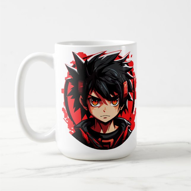 Supernatural Gear: Anime Boy Kaffeetasse (Links)