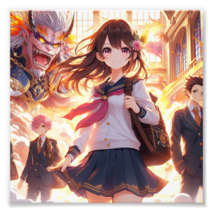 Supernatural Hina: School of Shadows Fotodruck