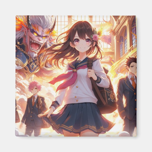 Supernatural Hina: School of Shadows Magnet (Vorne)