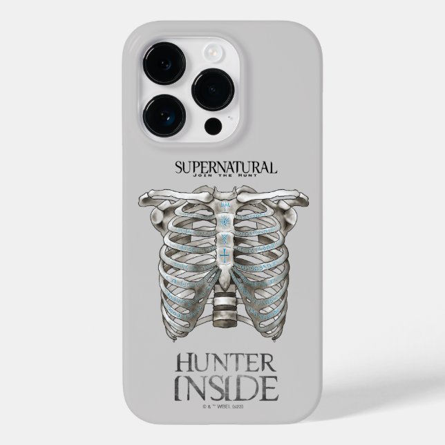 Supernatural "Hunter Inside" Ribcage Graphic Case-Mate iPhone Hülle (Rückseite)