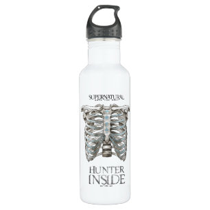Supernatural "Hunter Inside" Ribcage Graphic Edelstahlflasche