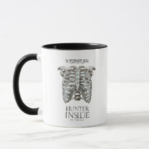 Supernatural "Hunter Inside" Ribcage Graphic Tasse