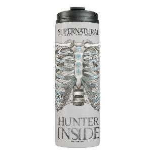 Supernatural "Hunter Inside" Ribcage Graphic Thermosbecher