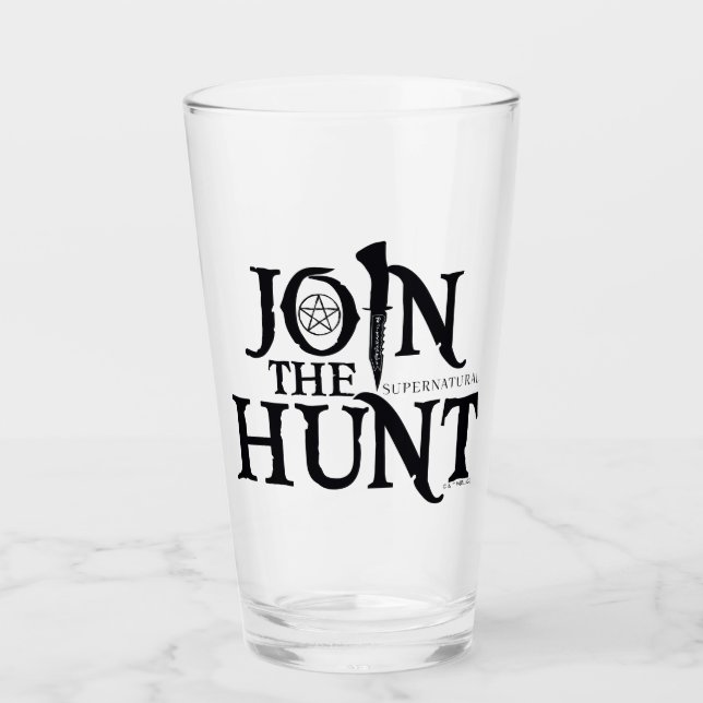 Supernatural "Join the Hunt" Glas (Vorderseite)