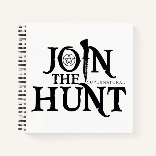 Supernatural "Join the Hunt" Notizbuch (Vorderseite)