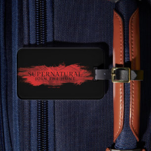 Supernatural "Join the Hunt" Red Splash Gepäckanhänger