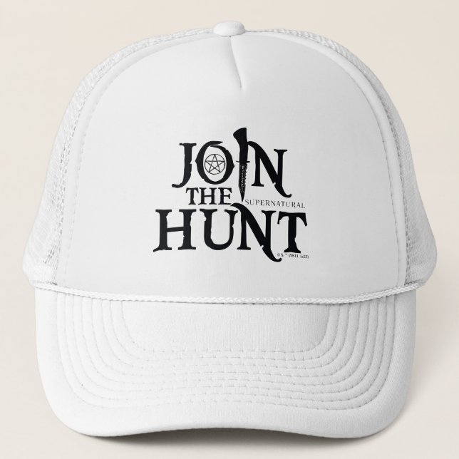 Supernatural "Join the Hunt" Truckerkappe (Vorderseite)