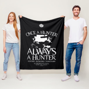 Supernatural "Once a Junter, Always a Hunter" Fleecedecke