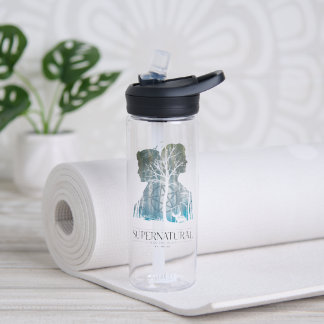 Supernatural Winchester Bros Forest Graphic Trinkflasche