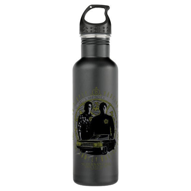 Supernatural Winchester Brothers Family Business Edelstahlflasche (Vorderseite)