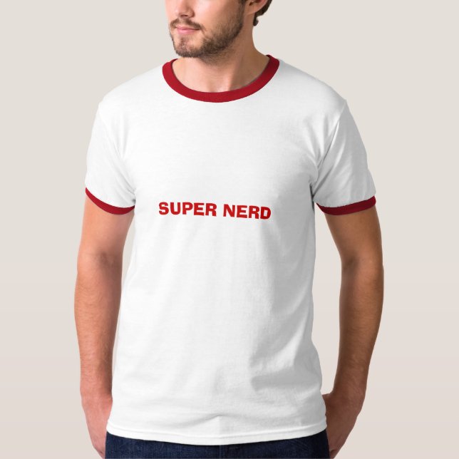SUPERNerd T-Shirt (Vorderseite)