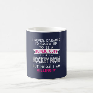 SUPERniedliches EINE HOCKEY-MAMA Tasse