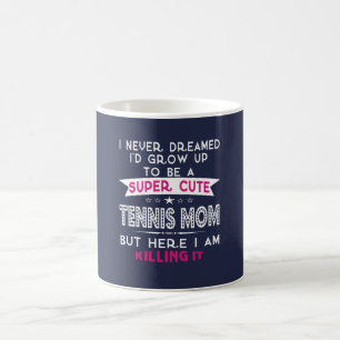 SUPERniedliches EINE TENNIS-MAMA Tasse