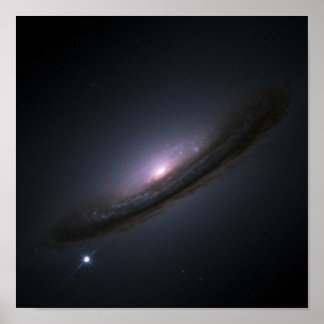 Supernova 1994D Festplattengalaxie NASA Poster