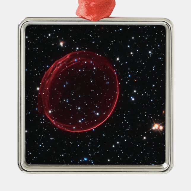 Supernova-Blase Ornament Aus Metall (Vorne)