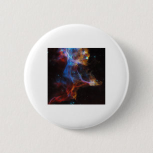 Supernova bleibt der Schleiernebelsticker Button