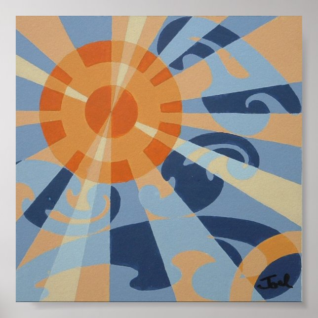 SUPERNOVA-Druck (6 "x6") Poster (Vorne)