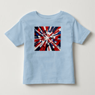 Supernova Pop – Abstrakte geometrische Explosion Kleinkind T-shirt