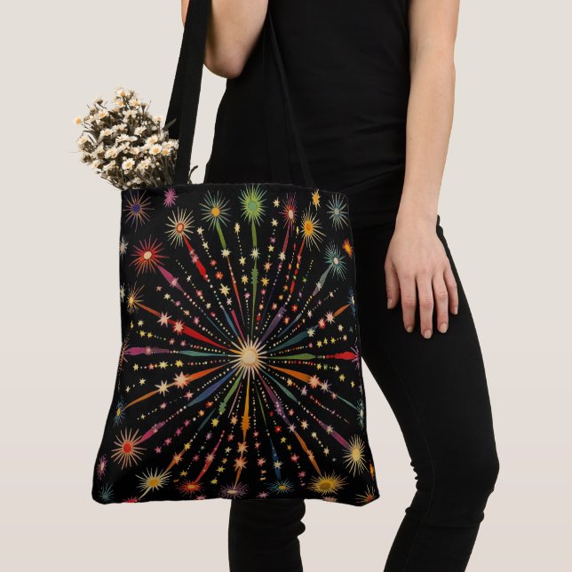 Supernova - Regenbogenstars Galaxy Black Retro Boh (Von Nahem)