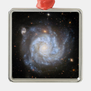 Supernova-reiche Spiralgalaxie NGC 1309 Ornament Aus Metall