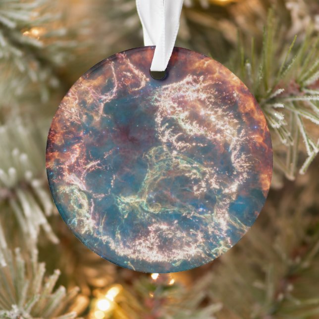 Supernova Remnant Cassiopeia A. Ornament (Baum)