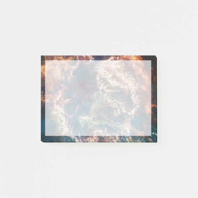 Supernova Remnant Cassiopeia A. Post-it Klebezettel (Vorderseite)